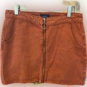 Angel Kiss, like new, size medium, brown, full front zipper.